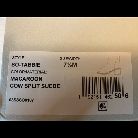 Soul society Real Suede open toe Booties - Picture 2 of 7